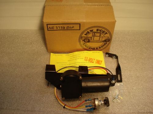 1937 1938 buick olds pontiac wiper motor 12 volt new port #ne3738bop