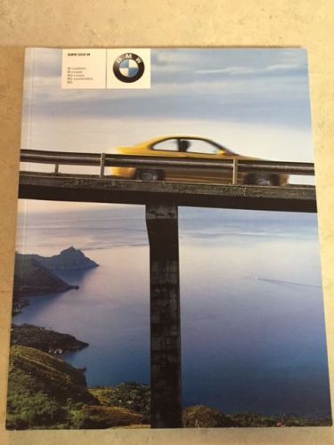 Bmw 2002 m brochure-m roadster, m coupe, m3 coupe, m3 convertible &amp; m5: 110 pges