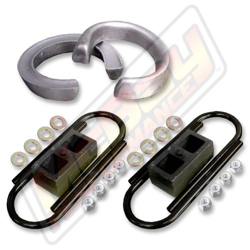 3&#034; front 2&#034; rear lift kit 2002-2008 dodge ram 1500 2wd leveling coil spacer slt