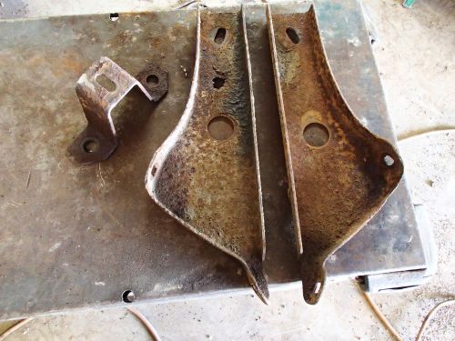 Rear bumper mounting brackets 1963 pontiac catalina 63 bonneville ventura