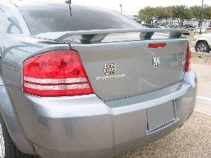 Painted dodge avenger factory style spoiler 2007-2014