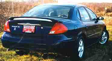 Painted ford taurus custom style ii spoiler 2000-2007