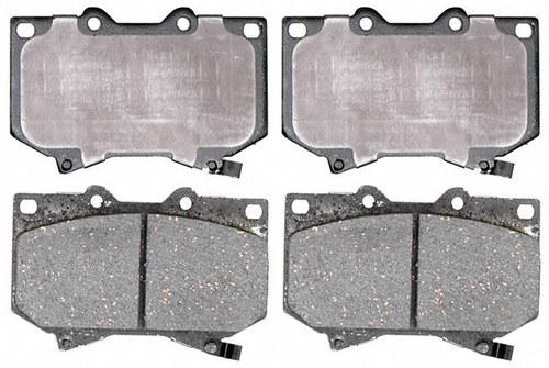 Raybestos sgd812c brake pad or shoe, front-service grade brake pad