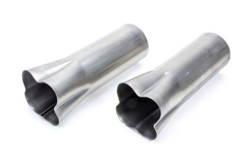 Patriot exhaust h7689 formed collectors - 1pr 2-1/8in x  4in