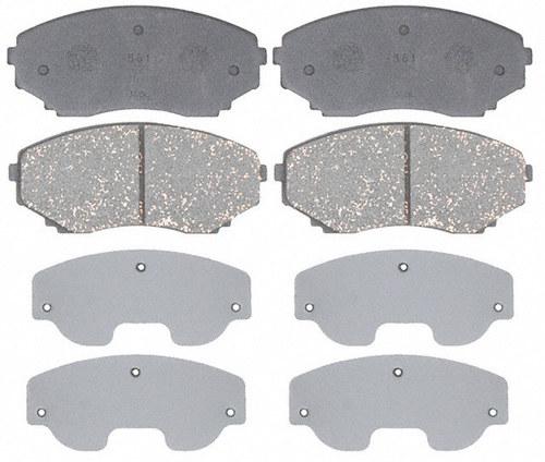 Raybestos sgd551c brake pad or shoe, front-service grade brake pad