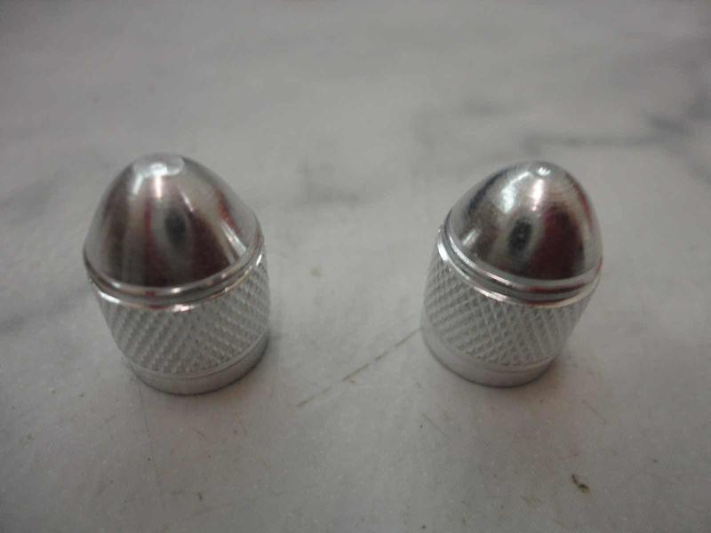 Chrome anodized wheel tube valve stem caps for honda dirt bikes  motorcycles