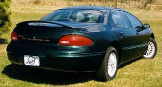 Painted chrysler concorde custom style spoiler 1998-2003