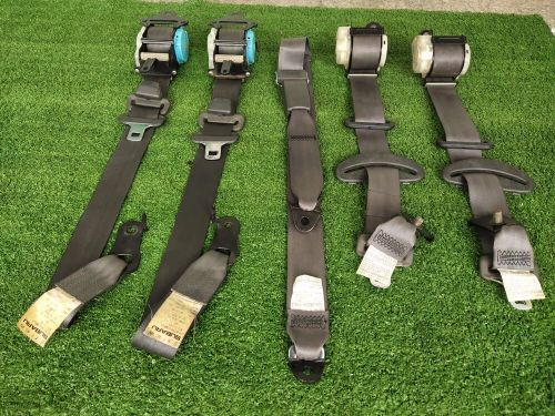 Jdm subaru impreza wrx sti typera gc8 gf8 1999 safety seat belts full set oem.