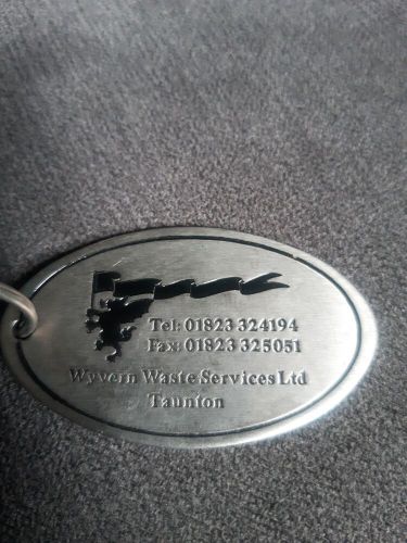 Genuine wyvern waste services ltd taunton keyring