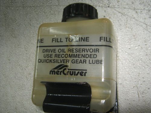 Mercruiser alpha one (gen 2) sterndrive fill canister / bottle / bracket