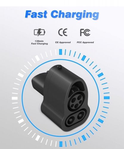 Ccs adapter for tesla, 250kw dc fast charging ccs to tesla adapter compatible...