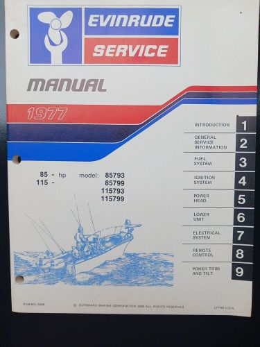 Evinrude service manual