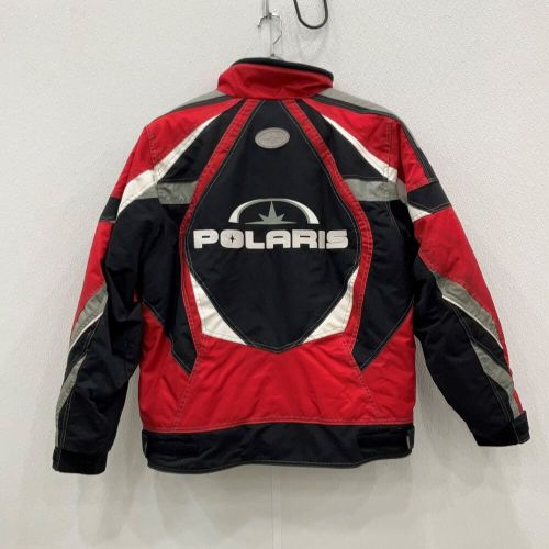 Pure polaris mens multicolor full-zip sports snowmobile jacket coat size l