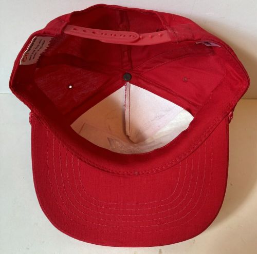 Vintage chevrolet corvette zr1 day rope snapback hat cap red