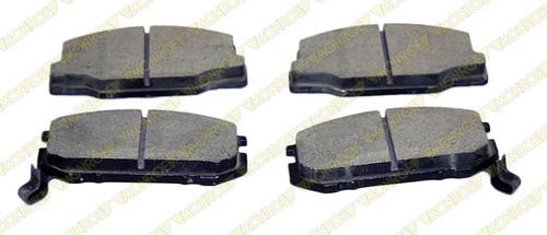 Monroe cx527 brake pad or shoe, front-monroe ceramics brake pad