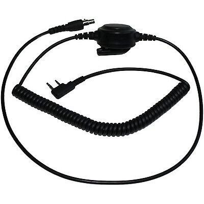 Rjs safety quick disconnect cable for headset with button 600080146