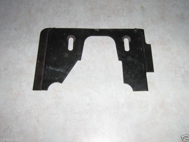 Ford model a 1928-1931 steering column, clutch & brake trim plate