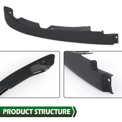 Fit for 2005-2013 c6 corvette 3pcs front lower spoiler kit w/ mount hardware