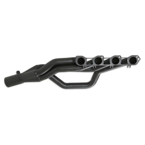 Bh2584 hooker blackheart gen iii hemi swap mid-length headers - black ceramic