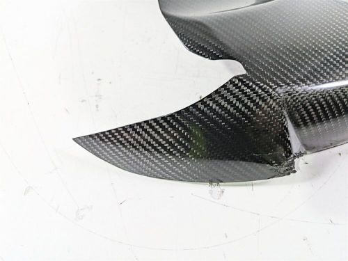 2020 triumph daytona 765 moto2 rear lower carbon fender cover -damage t2309788