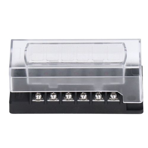 6 way bladeblock marineholder with led indicator material for car boat rv truck