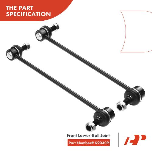 6x front stabilizer bar link &amp; tie rod end for toyota prius 2001-2003 l4 1.5l