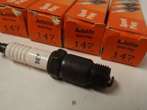 Autolite copper 147 1 spark plug  pack of 4 each