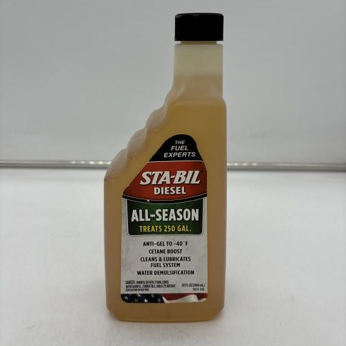 Sta-bil 15214 diesel all-season anti-gel cetane boost cleaner and lubricant 32oz