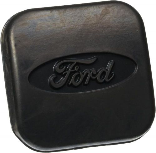 2&#034; trailer hitch rubber logo cover cap for ford