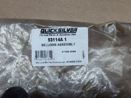 Oem quicksilver 53114a 1 mercury  mercruiser exhaust tube bellows assembly