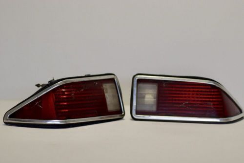 1974 - 1977 chevy camaro rear tail light pair lh rh 75 76 77 (cracked lenses)