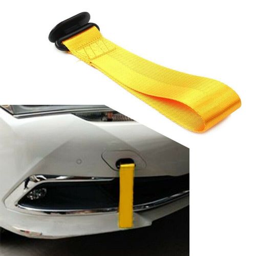 Useful rear/front bumper tow strap belt decor nylon streamers tow towing