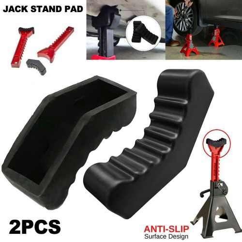 6ton rubber axle jack pad jacking-stand pad adapter frame rail protector lifting