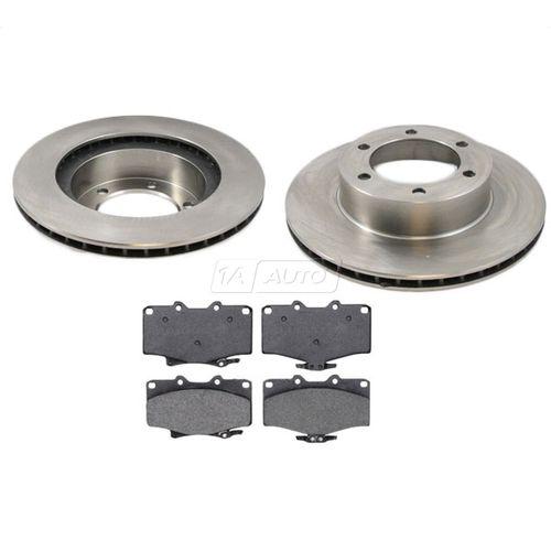 Metallic disc brake pad & rotor kit set for 96-02 4runner 4 runner w/ 16" wheels