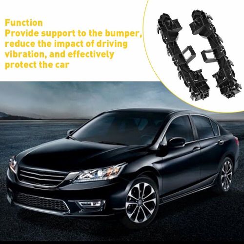 Front bumper bracket set for 2013-2017 accord honda cover sedan spacer plastic