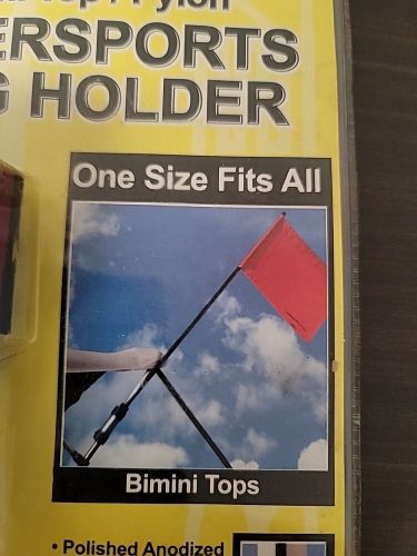 Kwiktek fbt-1 aluminum bimini top pylon watersports flag holder