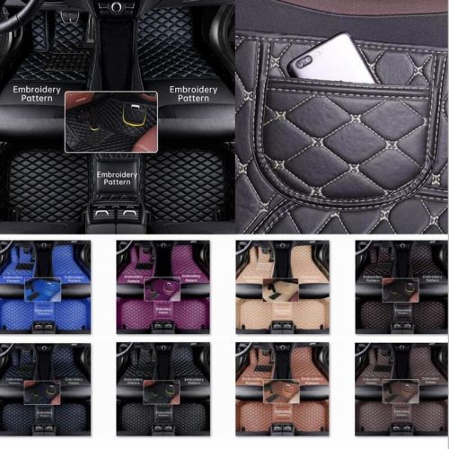 For tesla car floor mats all models luxury waterproof carpets cargo front rear