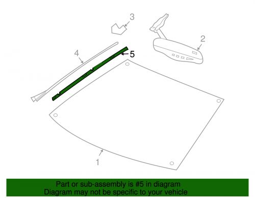 Genuine gm f retainer 15286161