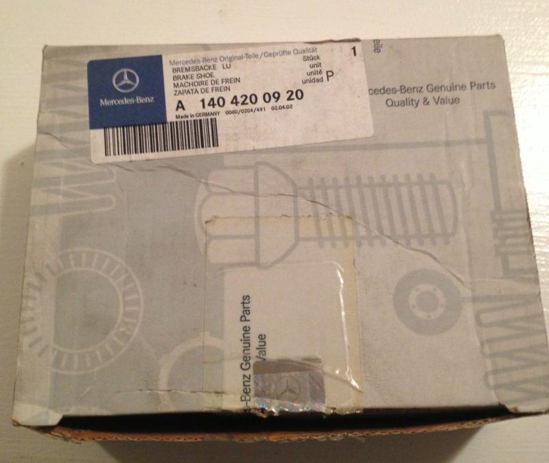 New original oem mercedes benz  140 420 09 20 parking brake shoe