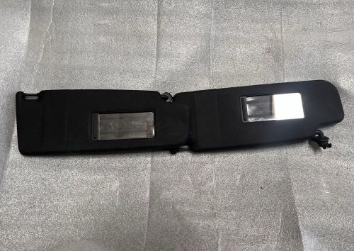 2012-2018 volkswagen beetle right &amp; left sunvisor sun visor black 8h0010501 oem