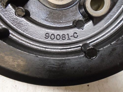 Y2 mercruiser 4.3l 305 350 5.7l 5.0 v6 v8 harmonic balancer pulley 90081-c