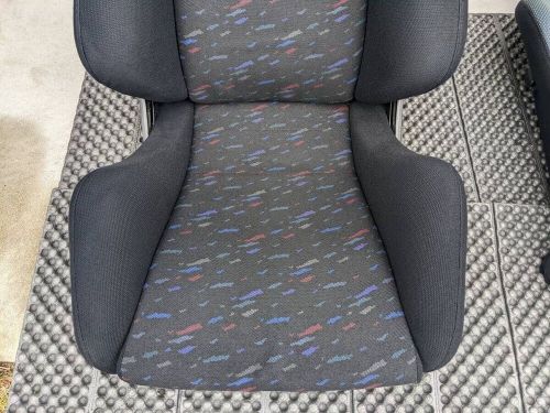 Rare! original jdm recaro sr3 confetti. original material. very good condition!-