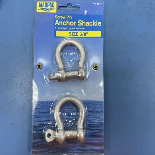 Screw pin anchor shackle 3/8