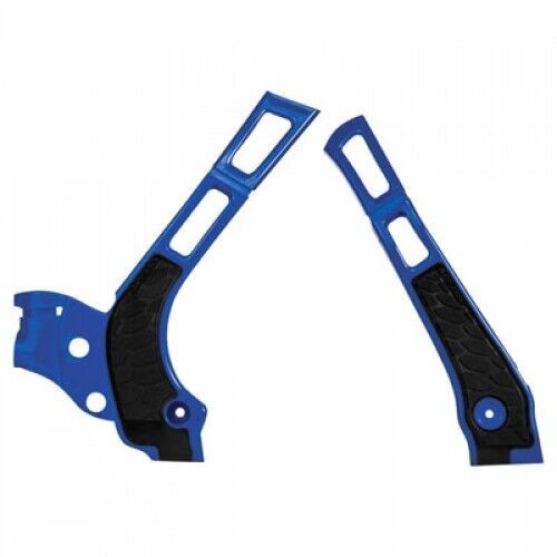 Acerbis x-grip frame guards blue/black 2464741034