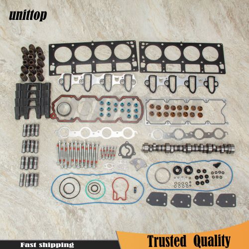 Sloppy stage 2 camshaft kit &amp; head gaskets set for chevy gm gen 3 ls 4.8 5.3 ohv