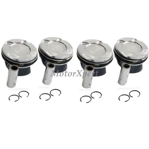 Set of 4 ks kolbenschmidt piston&amp;ring Φ84mm 11258606459 for bmw 328i x3 x4 2.0t