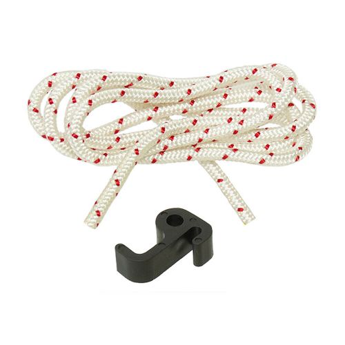 Spi emergency pull start rope w/ clip for ski-doo replaces 412500200 &amp; 529000060