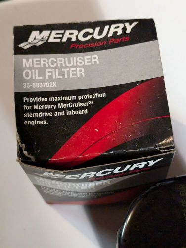 Mercury marine mercruiser 35-883702k oil filter oem 4.3 l v6 oem