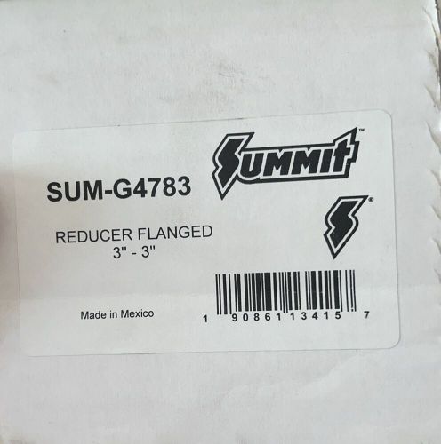 Summit racing sum-g4783 header reducer kit 3” inlet, 3” outlet, 3-bolt