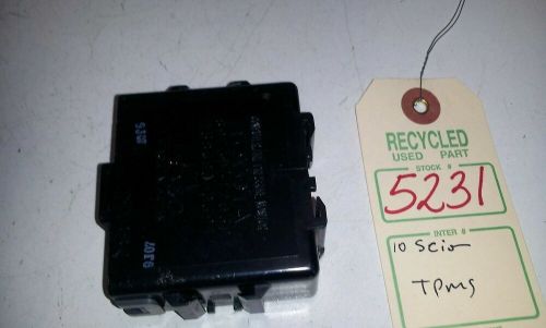 2010 scion tc tire pressure monitor tpms sensor oem 89769-12030 #5231